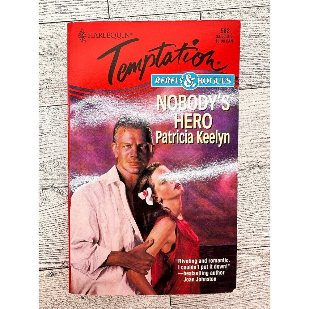 Nobody's Hero Patricia Keelyn 1996 Harlequin‎ Temptation #582 Vintage Romance PB